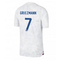 Muški Nogometni Dres Francuska Antoine Griezmann #7 Gostujuci SP 2022 Kratak Rukav